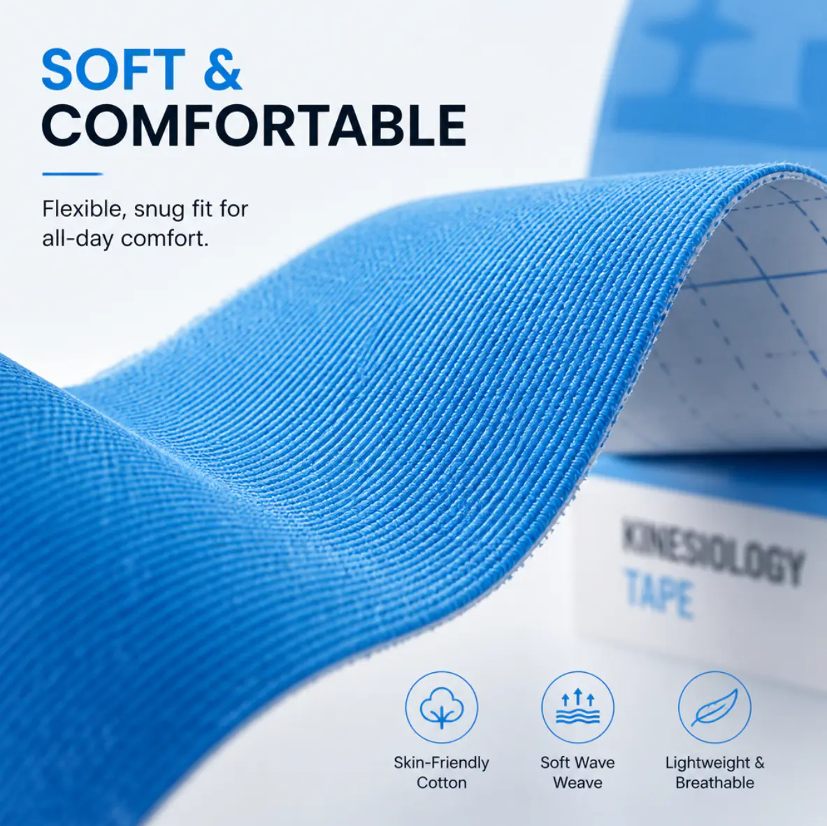 Soft and Comfortable Kinesiology Sports Tape